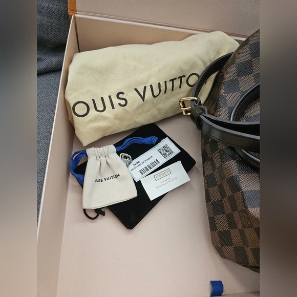 *SOLD* Louis Vuitton Speedy 25 Ebene Bandouliere Handbag Crossbody - Picture 3 of 17